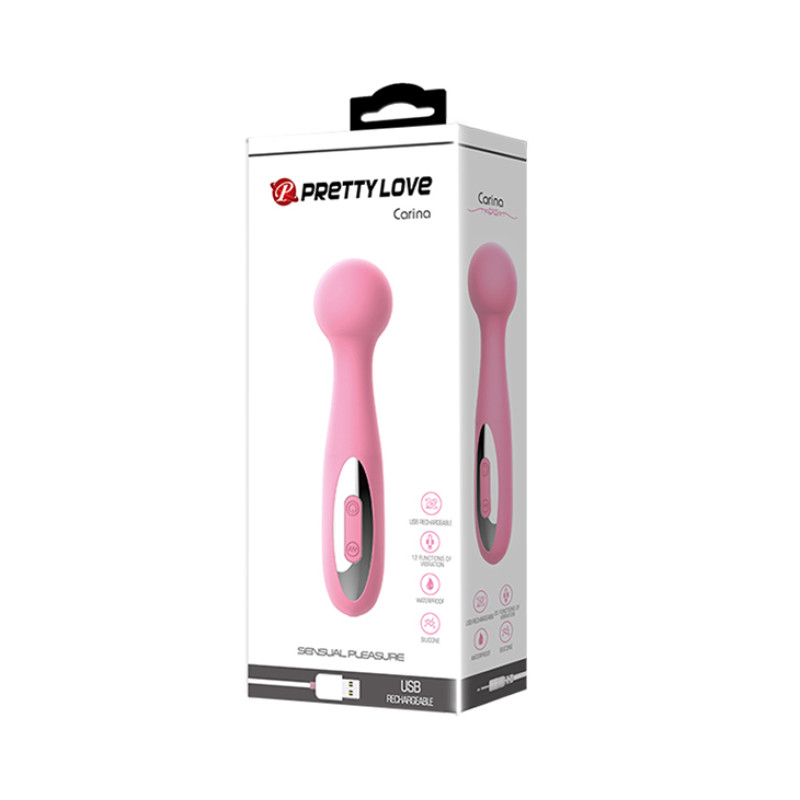 Вибромассажер Pretty Love Carina Massager Light Pink Вибромассажер Pretty Love Carina Massager Light Pink