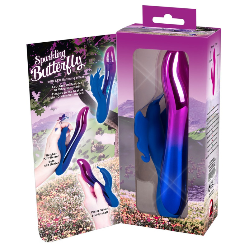 Hi-tech вибратор You2Toys Sparkling Butterfly Vibrator Hi-tech вибратор You2Toys Sparkling Butterfly Vibrator