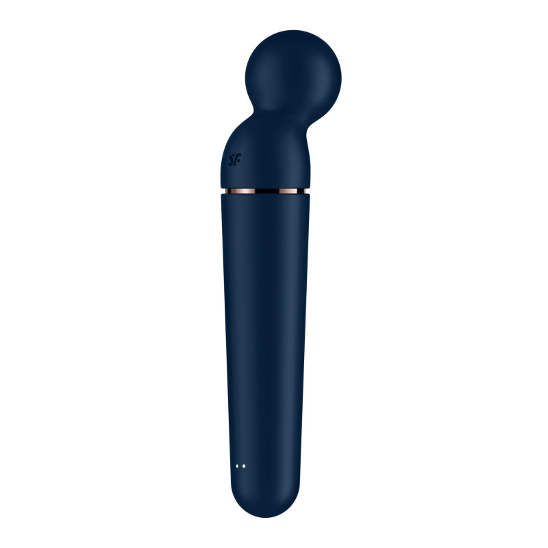 Вібромасажер Satisfyer Planet Wand-er Blue/Rosegold, дуже потужний, бездротовий Вібромасажер Satisfyer Planet Wand-er Blue/Rosegold, дуже потужний, бездротовий