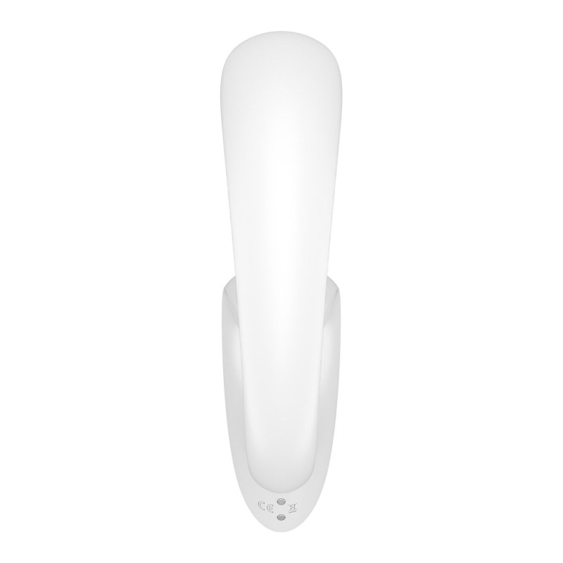 Вагинально-клиторальный вибратор Satisfyer G for Goddess 1 White, 2 мотора Вагинально-клиторальный вибратор Satisfyer G for Goddess 1 White, 2 мотора
