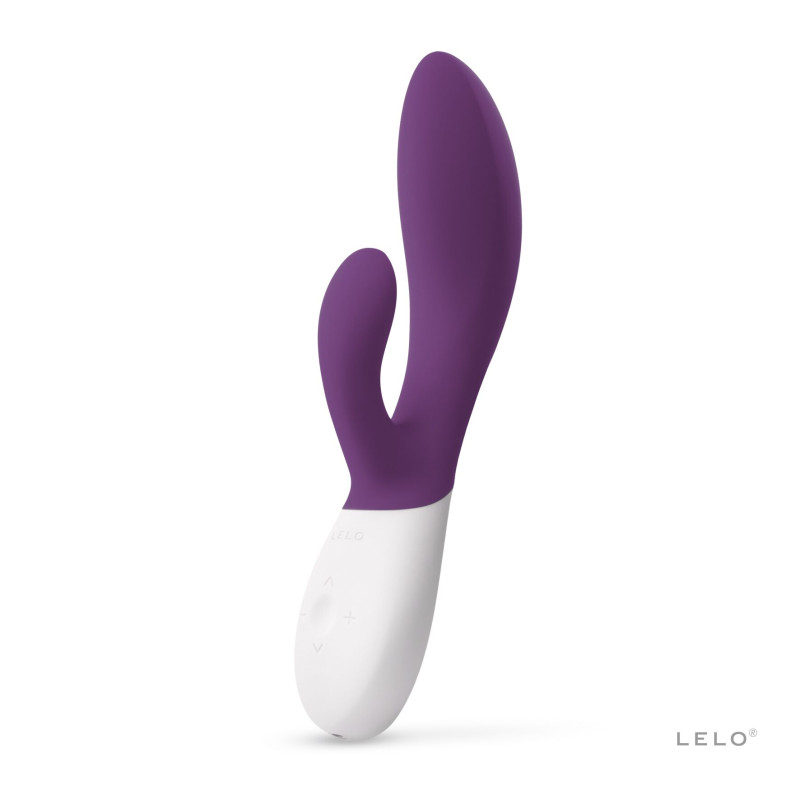 Вибратор-кролик LELO Ina Wave 2 Plum, манящее движение ствола + вибрации Вибратор-кролик LELO Ina Wave 2 Plum, манящее движение ствола + вибрации