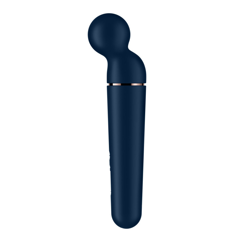 Вібромасажер Satisfyer Planet Wand-er Blue/Rosegold, дуже потужний, бездротовий Вібромасажер Satisfyer Planet Wand-er Blue/Rosegold, дуже потужний, бездротовий