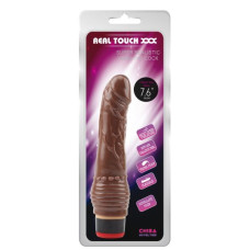 Вибромассажер Chisa 8.8 Vibe Cock Коричневый