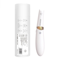 Вакуумный стимулятор с вибрацией KisToy Miss CC Белый