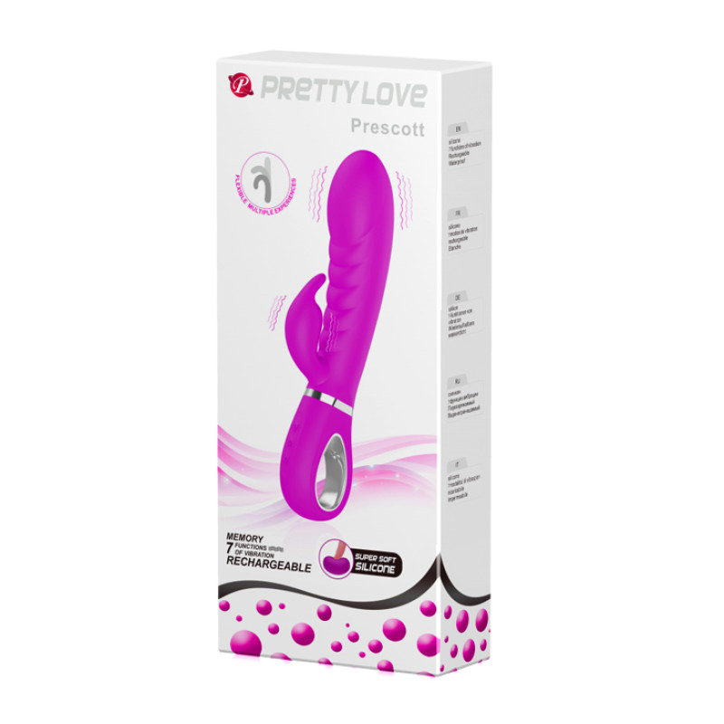 Вибратор Pretty Love Prescott Vibrator Purple Вибратор Pretty Love Prescott Vibrator Purple