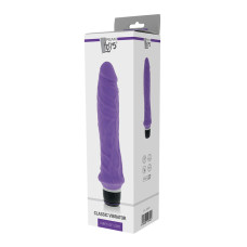 Вибромассажер Dreamtoys Purrfect Silicone Classic 8,5 inch Фиолетовый