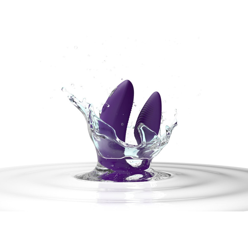 Смарт-вибратор для пар We-Vibe Sync 2 Purple, 10 виброрежимов, пульт ДУ Смарт-вибратор для пар We-Vibe Sync 2 Purple, 10 виброрежимов, пульт ДУ