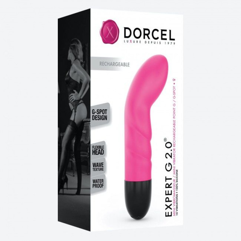 Вибратор Marc Dorcel Expert G 2.0 Фуксия Вибратор Marc Dorcel Expert G 2.0 Фуксия