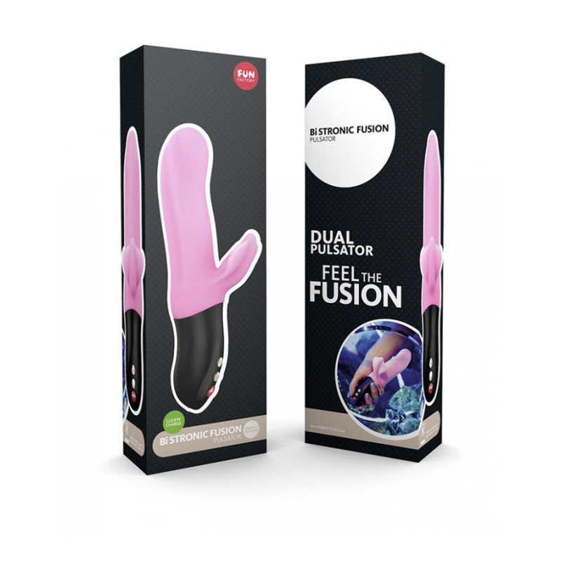 Вибратор-пульсатор Fun Factory BI Stronic Fusion Розовый Вибратор-пульсатор Fun Factory BI Stronic Fusion Розовый