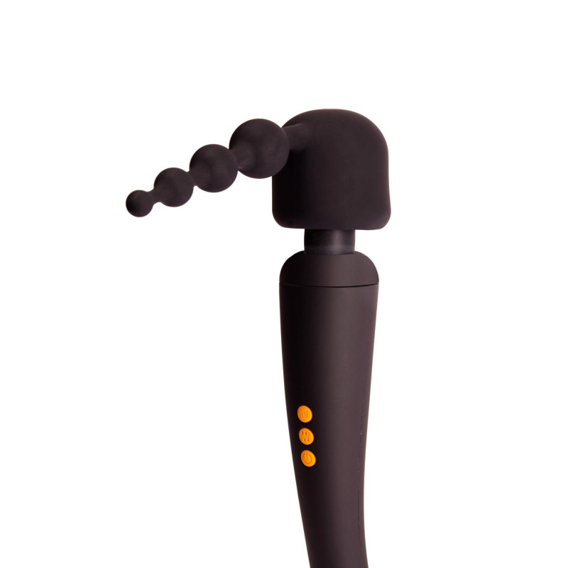 Вибромассажер с тремя насадками Pornhub Supercharge Wand Set мощный Вибромассажер с тремя насадками Pornhub Supercharge Wand Set мощный