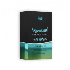 Рідкий вібратор Intt Vibration Gin Tonic (15мл) EXTRA GREEN