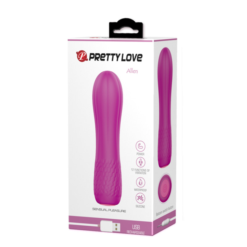 Вібратор LyBaile Pretty Love Allen Рожевий Вібратор LyBaile Pretty Love Allen Рожевий