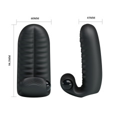 Насадка на палец Pretty Love Abbott Finger Vibrator Black