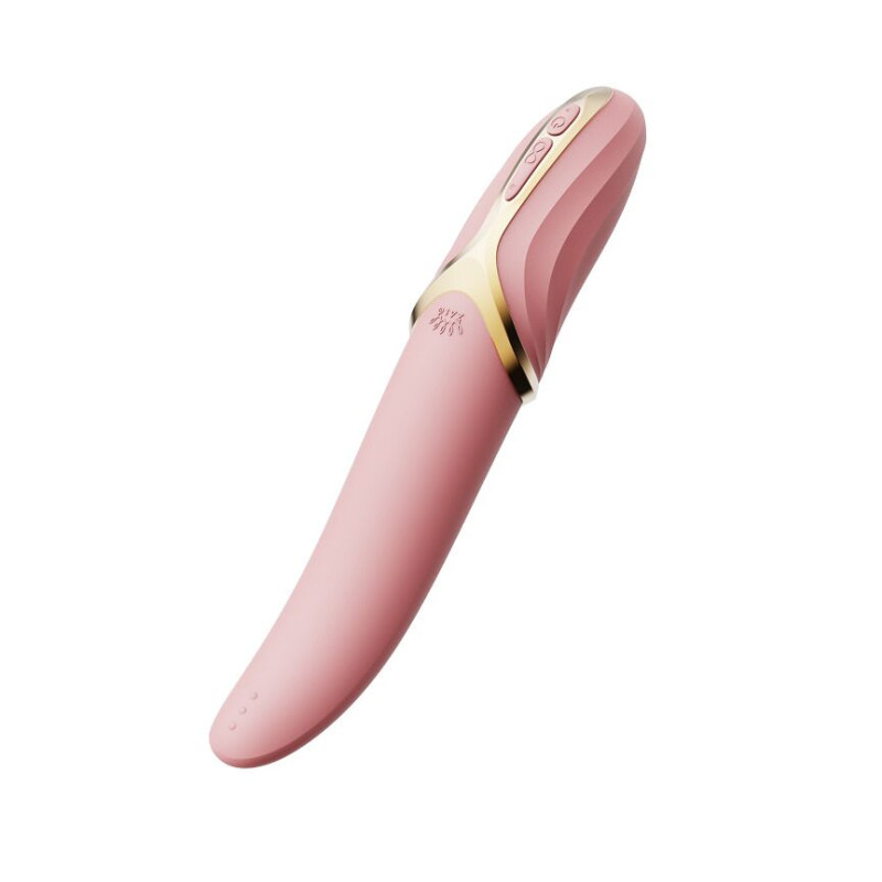Вибратор Zalo – EVE Sakura Pink, вибрация + ротация, имитация язычка, подогрев до 39 °C Вибратор Zalo – EVE Sakura Pink, вибрация + ротация, имитация язычка, подогрев до 39 °C