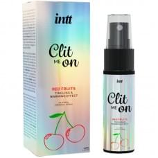 Возбудительный спрей для клитора Intt Clit Me On Red Fruits Warming Effect 12 мл, согревающий эффект