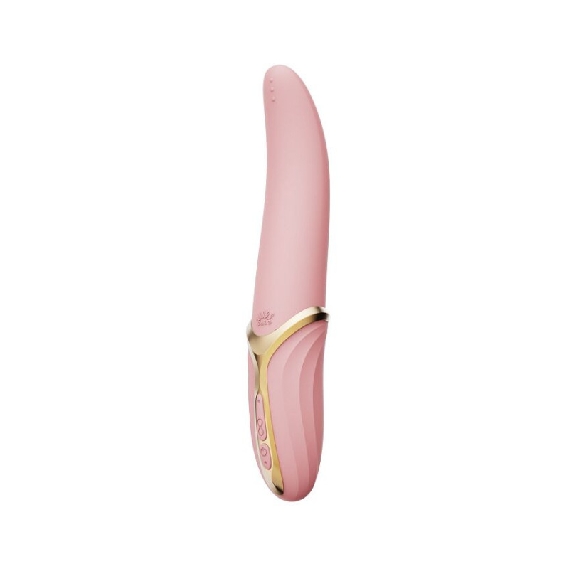 Вибратор Zalo – EVE Sakura Pink, вибрация + ротация, имитация язычка, подогрев до 39 °C Вибратор Zalo – EVE Sakura Pink, вибрация + ротация, имитация язычка, подогрев до 39 °C