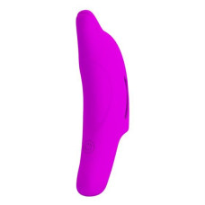 Вібронасадка на палець Pretty Love Delphini Fingering Vibrator Purple