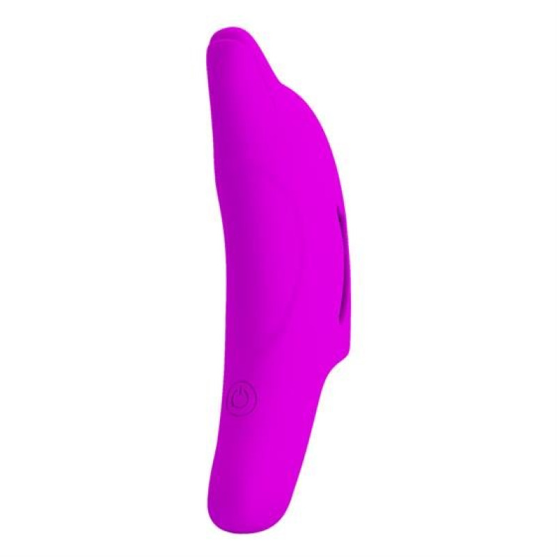 Вібронасадка на палець Pretty Love Delphini Fingering Vibrator Purple