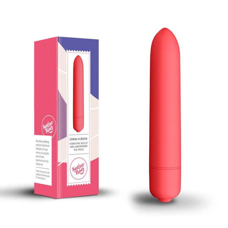 Віброкуля SugarBoo Coral Crush, 10 рівнів інтенсивності Віброкуля SugarBoo Coral Crush, 10 рівнів інтенсивності