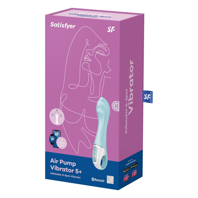Смарт-вибратор точки G Satisfyer Air Pump Vibrator 5+.