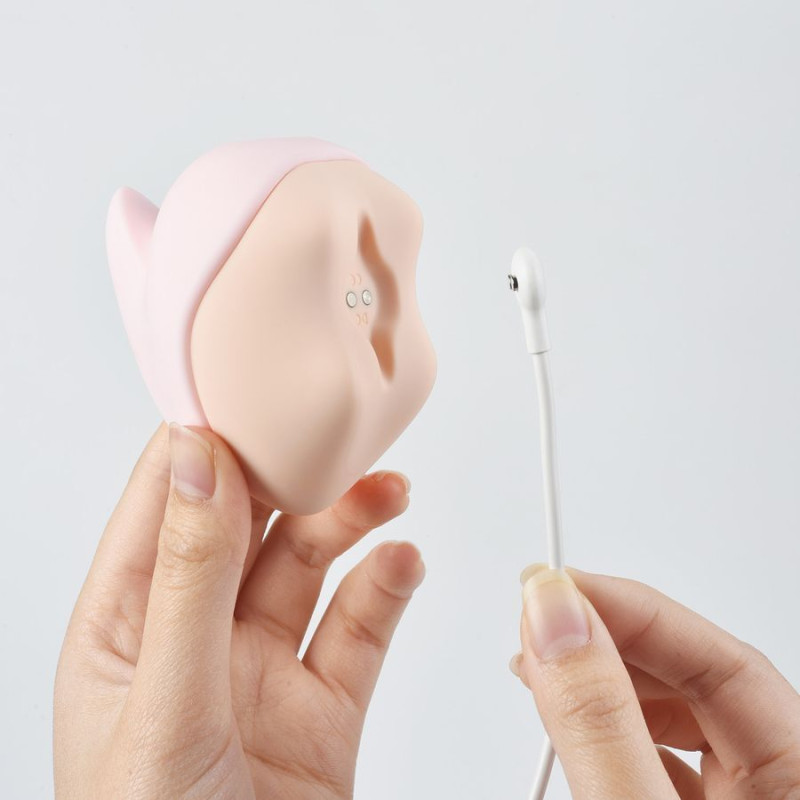 Вакуумный клиторальный смарт-стимулятор Magic Motion Unicorn Pink с вибрацией Вакуумный клиторальный смарт-стимулятор Magic Motion Unicorn Pink с вибрацией