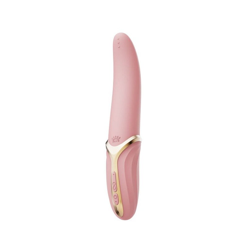 Вибратор Zalo – EVE Sakura Pink, вибрация + ротация, имитация язычка, подогрев до 39 °C Вибратор Zalo – EVE Sakura Pink, вибрация + ротация, имитация язычка, подогрев до 39 °C