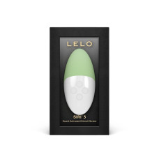 Музыкальный вибратор для клитора LELO SIRI 3 Green, вибрации в ритме звуков без смартфона