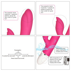 Вибратор LoveToy Dreamer II Vibrator Rose Red