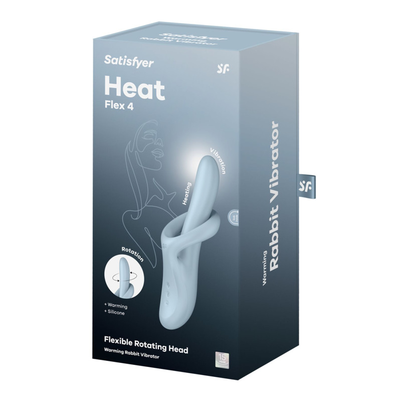 Вибратор Satisfyer Heat Flex 4 Blue Вибратор Satisfyer Heat Flex 4 Blue