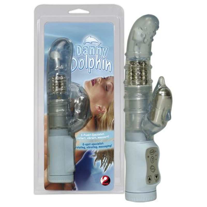 Вибратор You2Toys Danny Dolphin Голубой Вибратор You2Toys Danny Dolphin Голубой