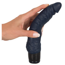 Реалістичний Вібратор You2Toys Vibra Lotus Penis Grey Vibrator Чорний
