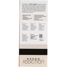 Фаллоимитатор с пульсацией Naked ADDICTION Dominic 9 Vanilla, пульт ДУ, диаметр 4,2 см