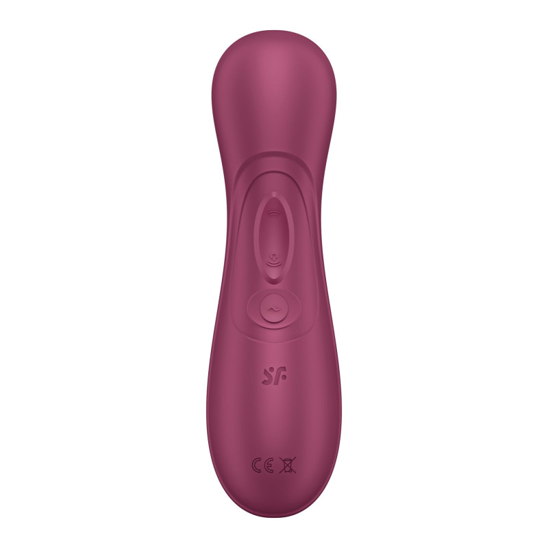 Вакуумный клиторальный стимулятор Satisfyer Pro 2 Generation 3 with Liquid Air Wine Red Вакуумный клиторальный стимулятор Satisfyer Pro 2 Generation 3 with Liquid Air Wine Red