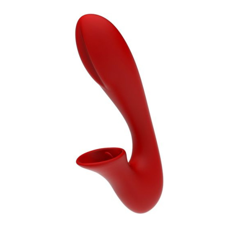 Вибромассажер Dreamtoys Revolution Iris Красный