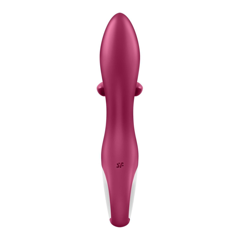 Вибратор-кролик с тройным отростком Satisfyer Embrace me Berry, 2 мотора, диаметр 3,6 см Вибратор-кролик с тройным отростком Satisfyer Embrace me Berry, 2 мотора, диаметр 3,6 см