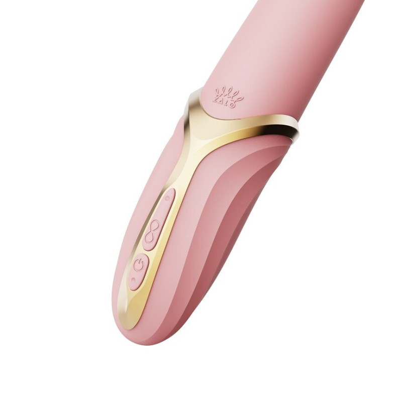 Вибратор Zalo – EVE Sakura Pink, вибрация + ротация, имитация язычка, подогрев до 39 °C Вибратор Zalo – EVE Sakura Pink, вибрация + ротация, имитация язычка, подогрев до 39 °C
