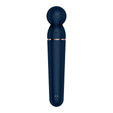 Вибромассажер Satisfyer Planet Wand-er Blue/Rosegold, очень мощный, беспроводной