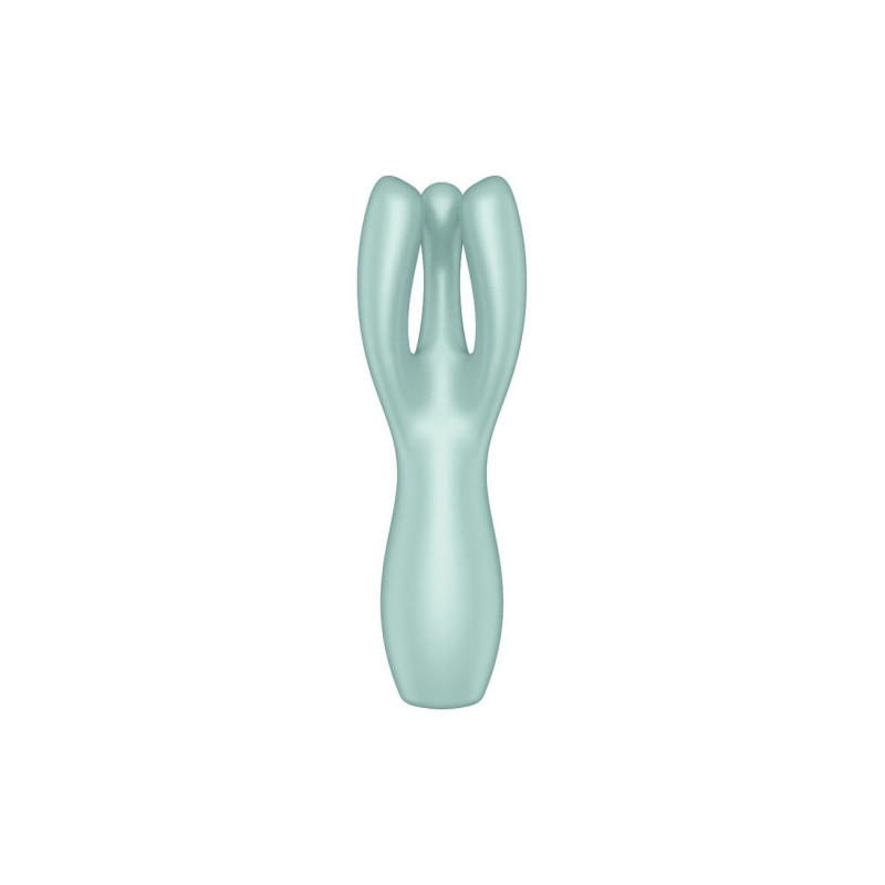 Клиторальный вибратор Satisfyer Threesome 3 Mint с тремя пальчиками