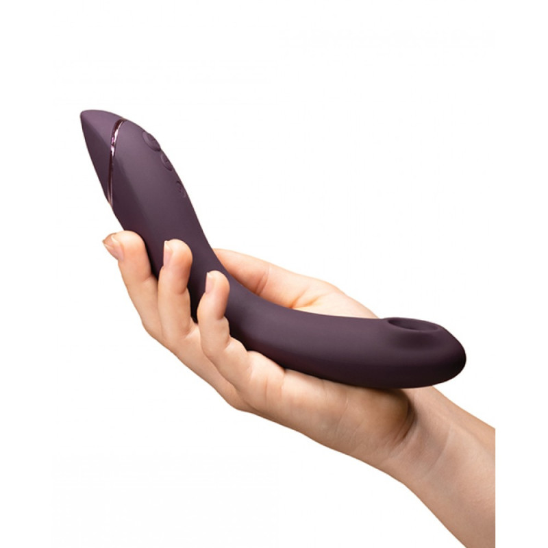 Вібратор для точки G c вакуумною стимуляцією Womanizer OG Aubergine
