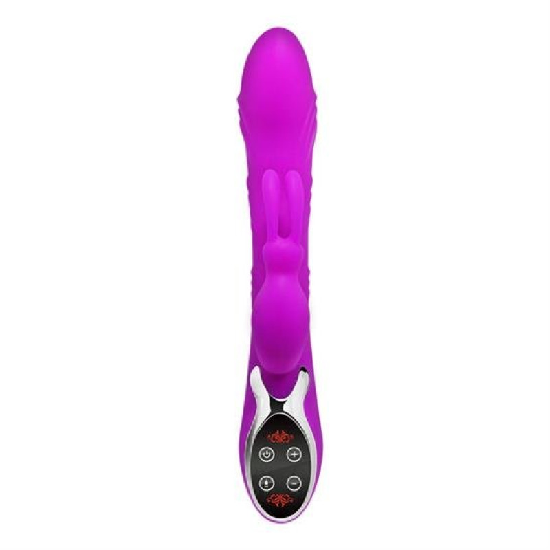 Вибратор Pretty Love Hot Bunny Vibrator Pink Вибратор Pretty Love Hot Bunny Vibrator Pink