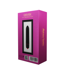 Виброшар Adrien Lastic Univibe, 10 режимов работы, силикон, на батарейках