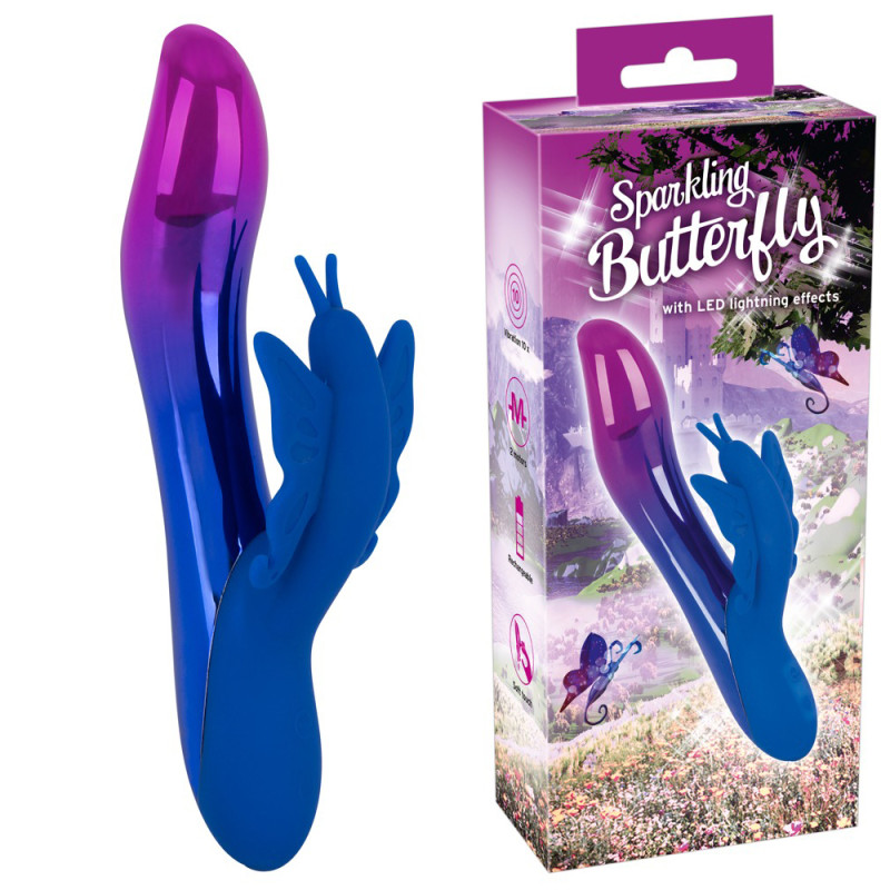 Hi-tech вибратор You2Toys Sparkling Butterfly Vibrator Hi-tech вибратор You2Toys Sparkling Butterfly Vibrator