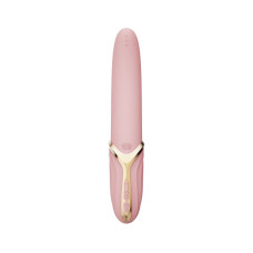 Вибратор Zalo – EVE Sakura Pink, вибрация + ротация, имитация язычка, подогрев до 39 °C