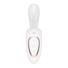 Вагинально-клиторальный вибратор Satisfyer G for Goddess 1 White, 2 мотора