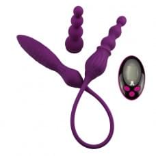 Вибратор для двоих Adrien Lastic AD-2X с пультом LRS