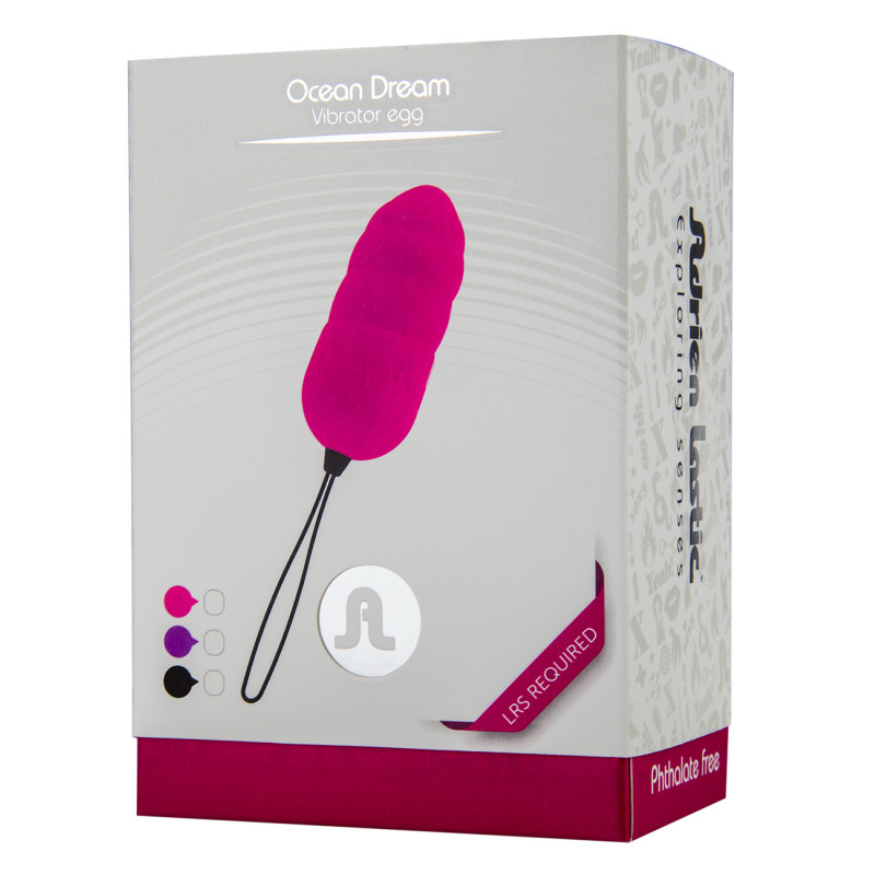 Виброяйцо Adrien Lastic Ocean Dream с пультом LRS Черное Виброяйцо Adrien Lastic Ocean Dream с пультом LRS Черное