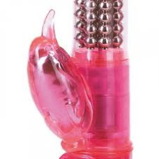 Вібратор комп'ютерний Seven Creations Eclipse 18Х3,5 см Рожевий