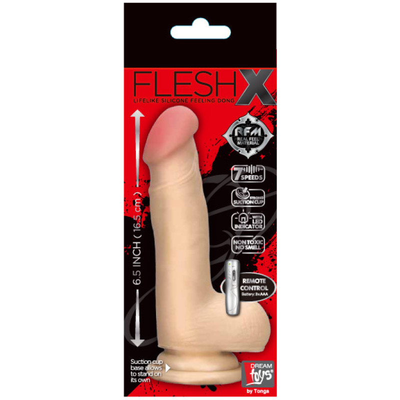 Вібромасажер Dreamtoys FleshX 6.5 Vibrator I Вібромасажер Dreamtoys FleshX 6.5 Vibrator I