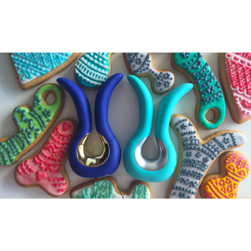 Анатомический вибратор Fun Toys Gvibe Mini Голубой