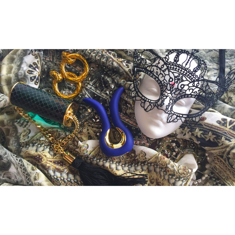 Анатомический вибратор Fun Toys Gvibe Mini Голубой